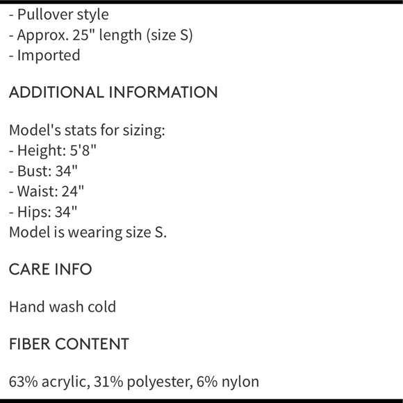 ❤️SOLD❤️ Romeo & Juliet Coutour Floral Embroidery Sweater - Picture 5 of 5